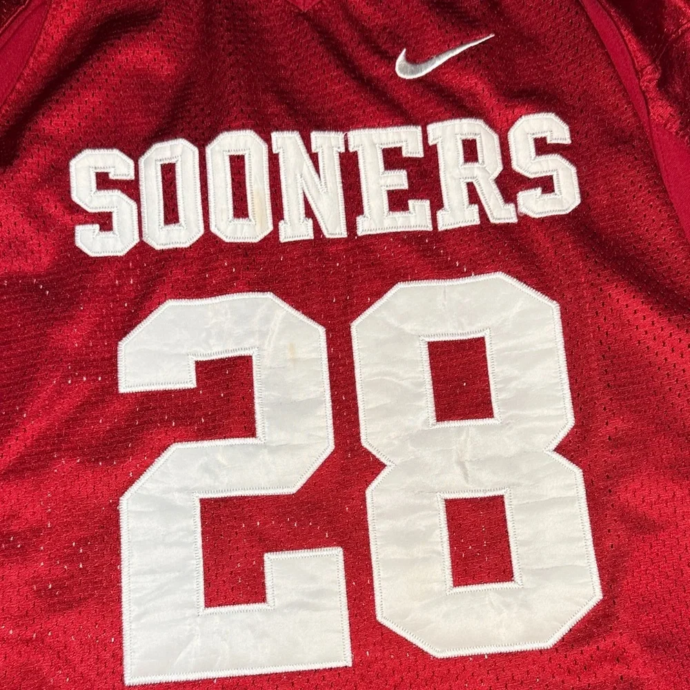 Nike Authentic Adrian Peterson Oklahoma Sooners Jersey Stitched XXL (54)